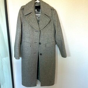 Banana Republic Melton Wool Trench